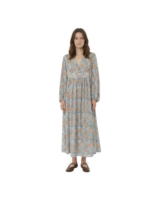 Weekend by Maxmara Gray Midi Dresses