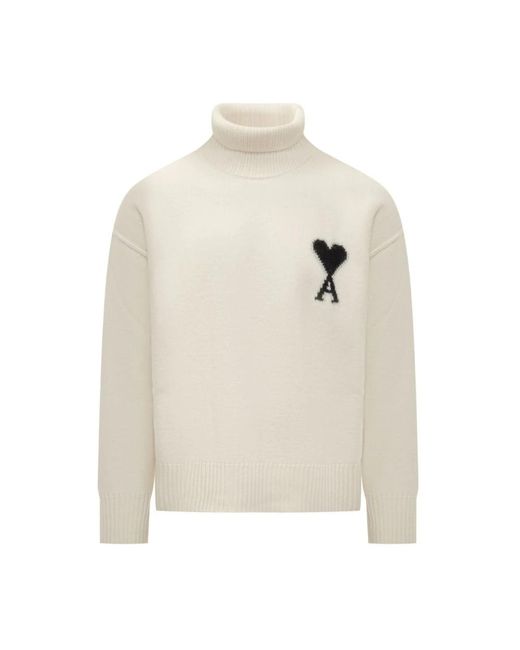 AMI Turtlenecks in het White voor heren