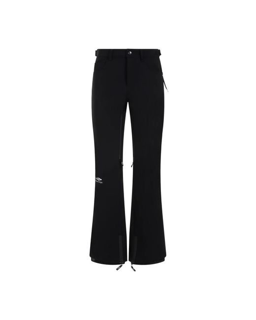 Pantalones de esquí negros Balenciaga de color Black