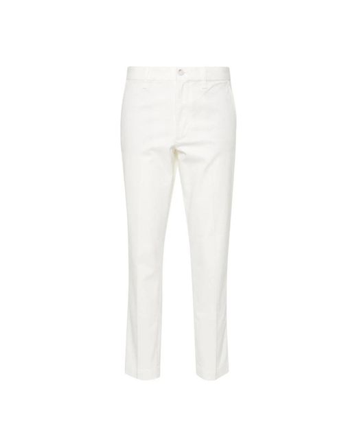 Polo Ralph Lauren White Slim-Fit Trousers