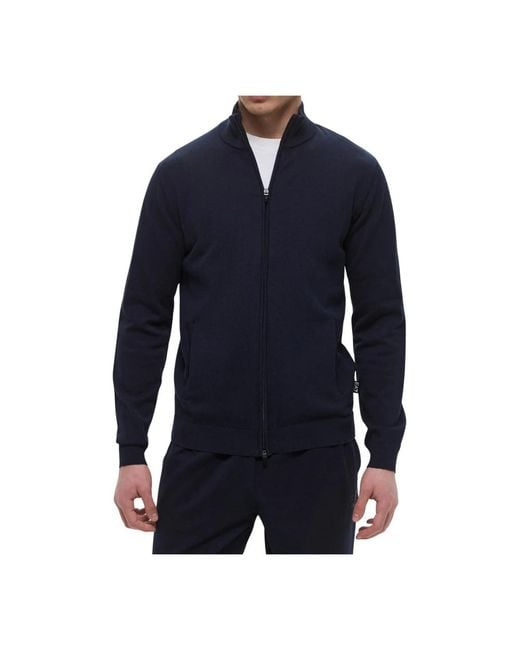 Cardigans EA7 pour homme en coloris Blue