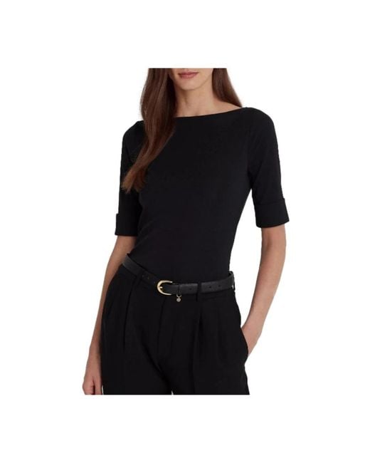 Ralph Lauren Black Round-Neck Knitwear