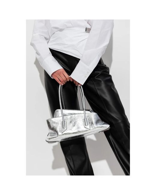 The Attico Gray Handbags