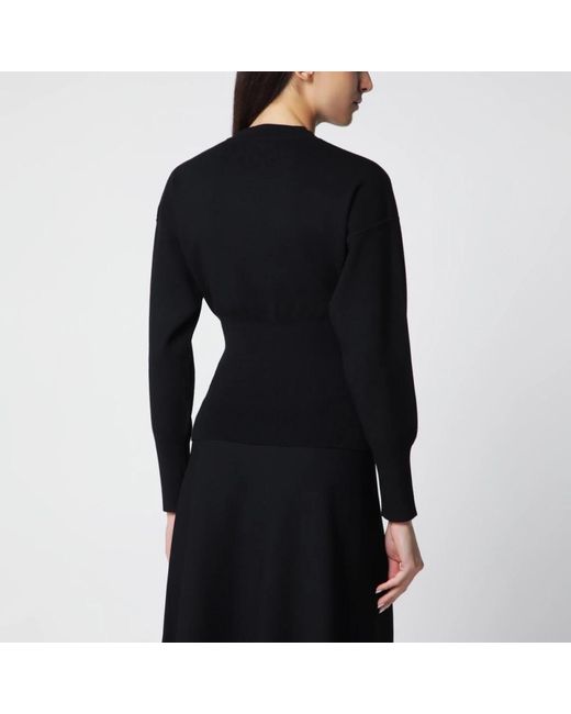 Anine Bing Black Round-Neck Knitwear