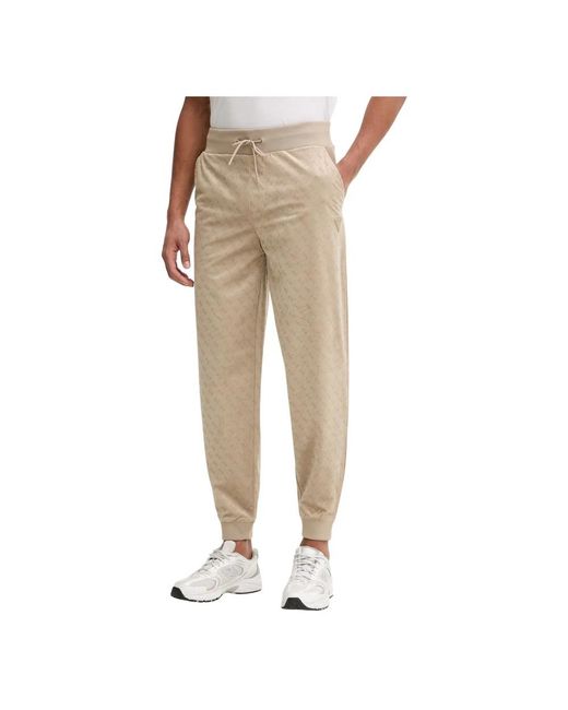 Guess Cochise Sweatpants in het Natural voor heren