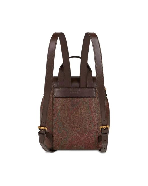Etro Brown Backpacks