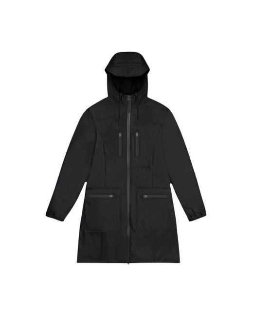 Rain Jackets Rains en coloris Black