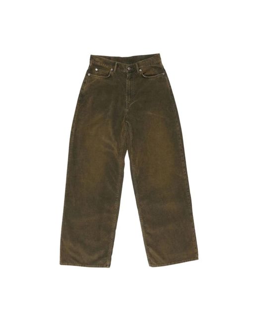 Acne Olijfgroene Broek Fn Ux in het Green voor heren