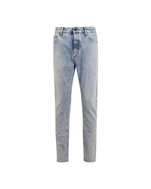 Palm Angels Blue Slim-Fit Jeans for men