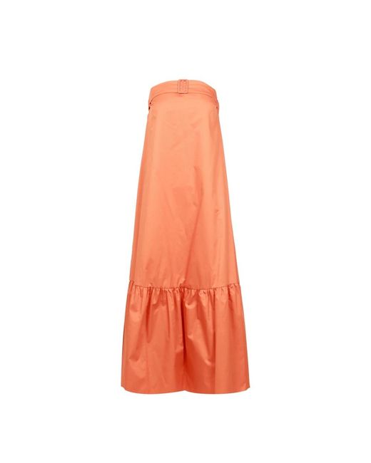 Kaos Maxi Dresses in het Orange