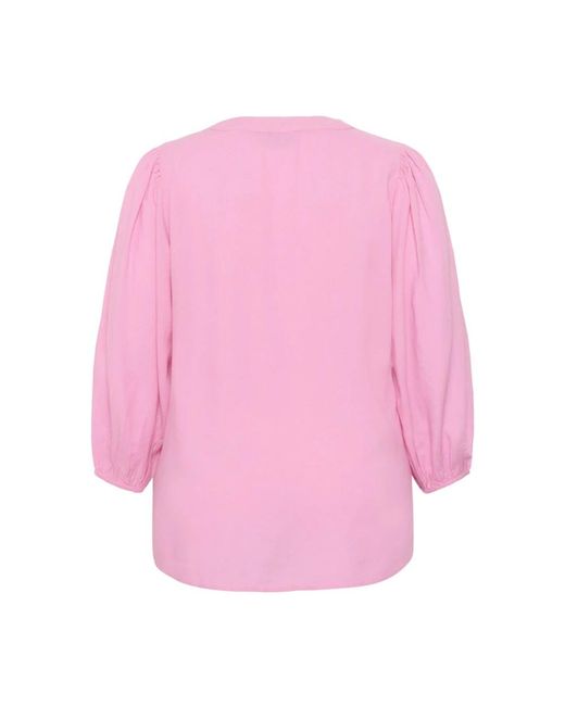 Kaffe Overhemden ,Roze ,Blouses in het Pink
