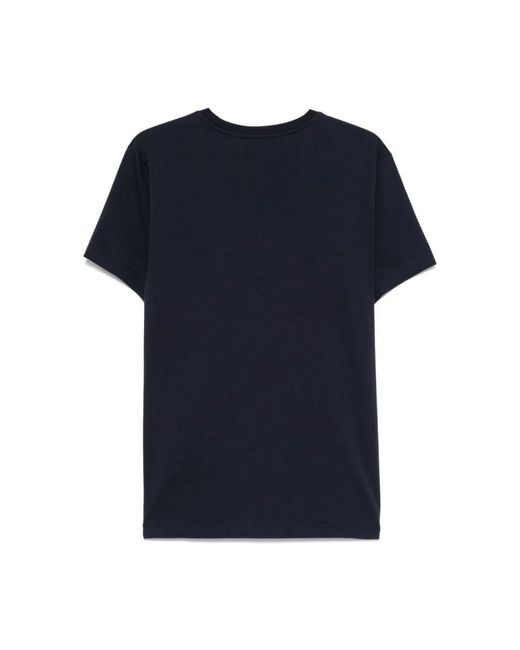 Fay Schwarze t-shirts und polos in Blue für Herren