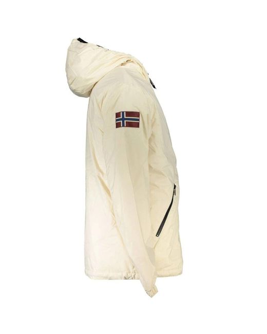 Light Jackets di Napapijri in Natural da Uomo