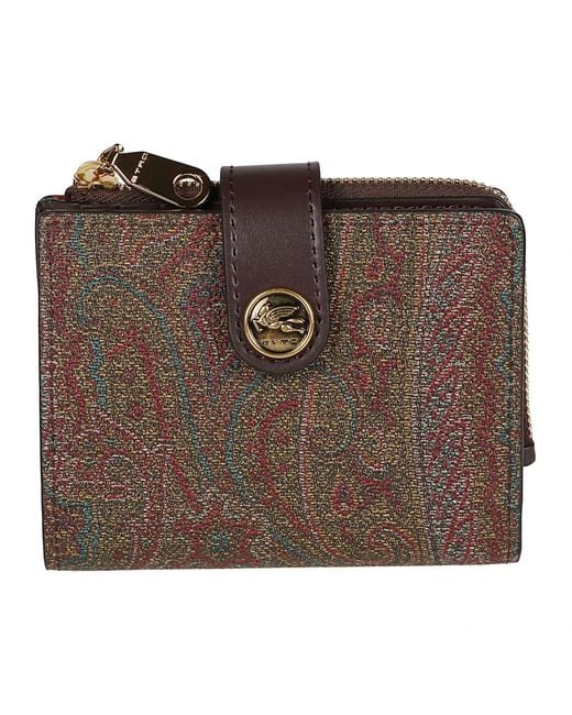 Etro Brown Wallets & Cardholders