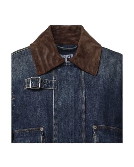 Loewe Blue Denim Jackets