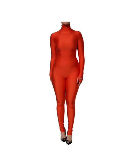 Dolce & Gabbana Red Jumpsuits