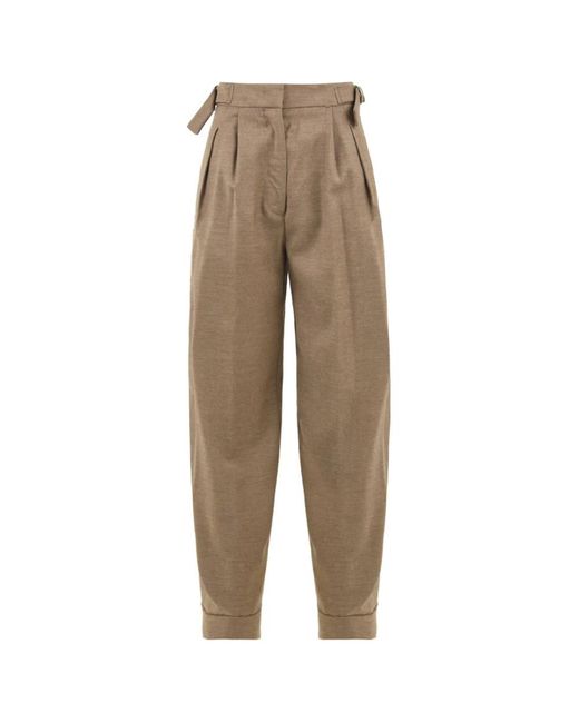 Drumohr Natural Tapered Trousers