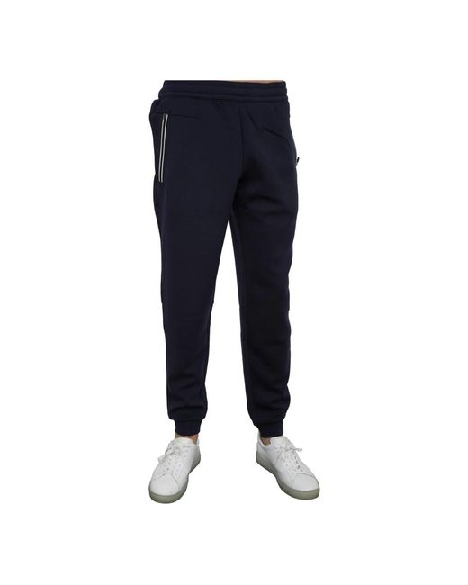 EA7 Slim-Fit Trousers in het Blue voor heren