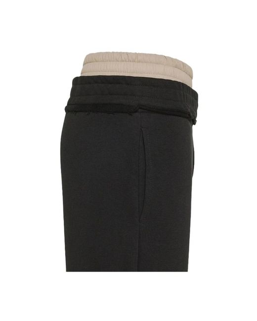 Peuterey Black Sweatpants for men