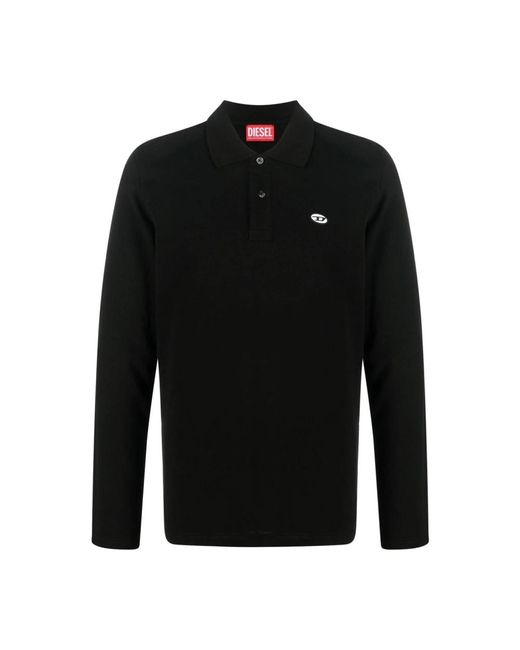 Tops > polo shirts DIESEL pour homme en coloris Black