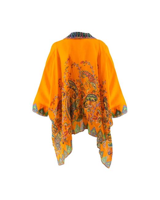Etro Orange Capes