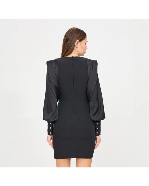 Just Cavalli Black Short Dresses