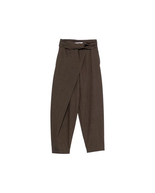Rohe Brown Tapered Trousers
