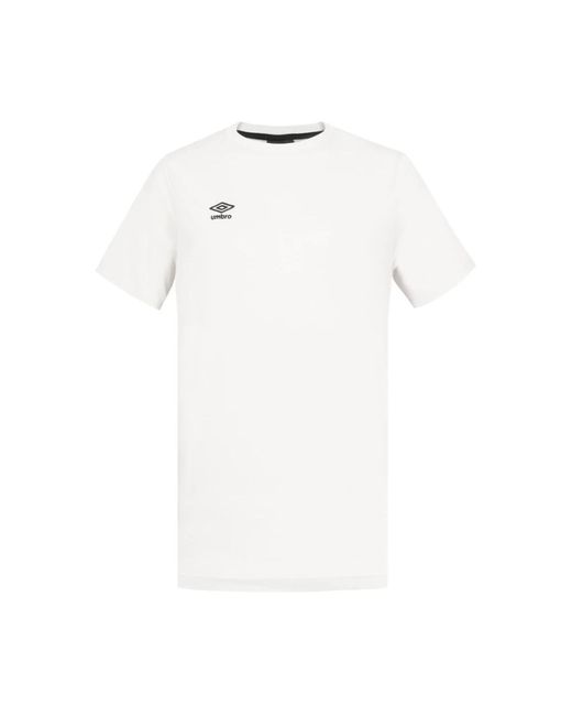 Teamwear cotone t-shirt basic di Umbro in White da Uomo