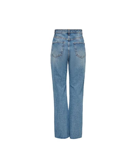Straight Jeans ONLY de color Blue