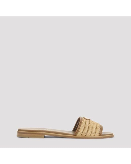 Prada Brown Sliders