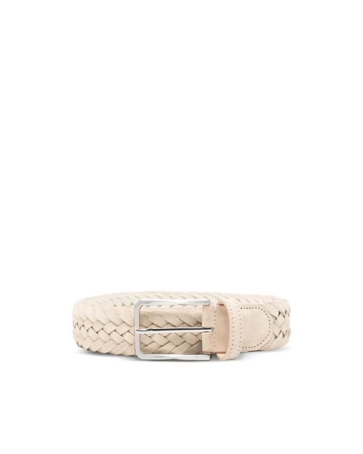 Canali Natural Belts for men