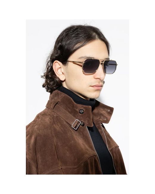 DSquared² Octagonal Sonnenbrille in Purple für Herren