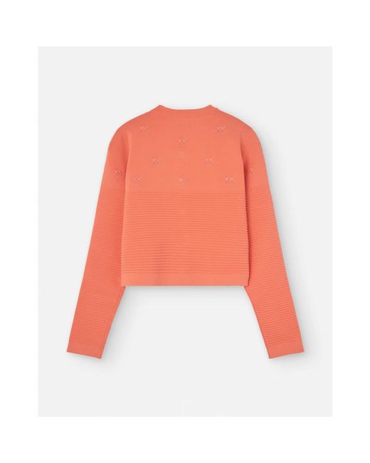Pinko Truien & Vesten ,Roze ,Cardigan in het Orange