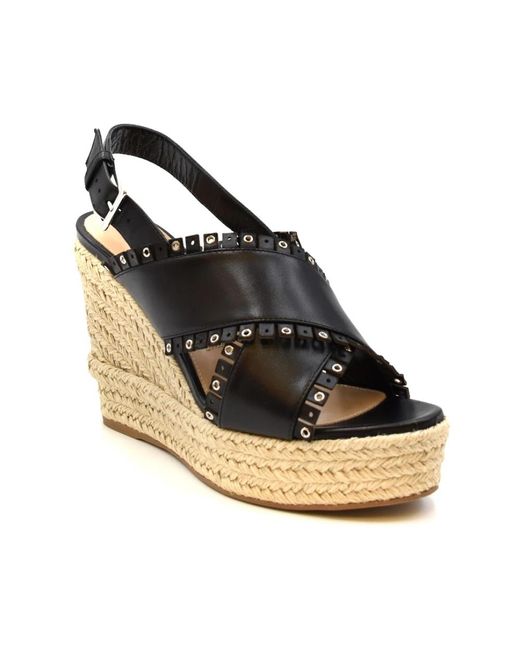 Sergio Rossi Metallic High Heel Sandals
