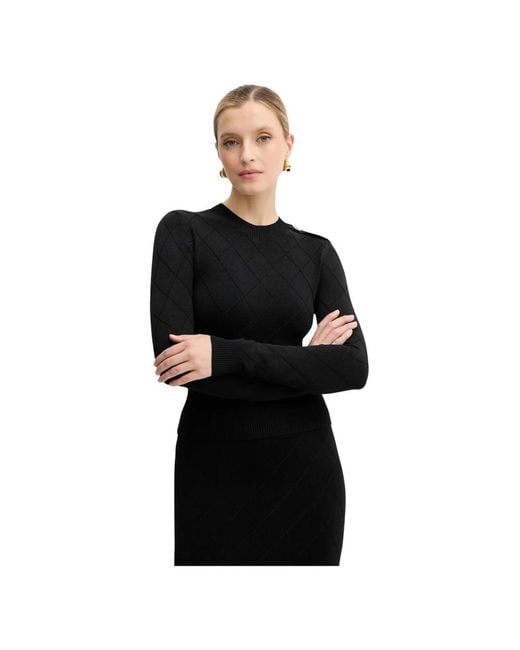 Marciano Black Round-Neck Knitwear