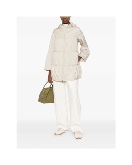 Herno Chantilly Polyamide Parka in het White