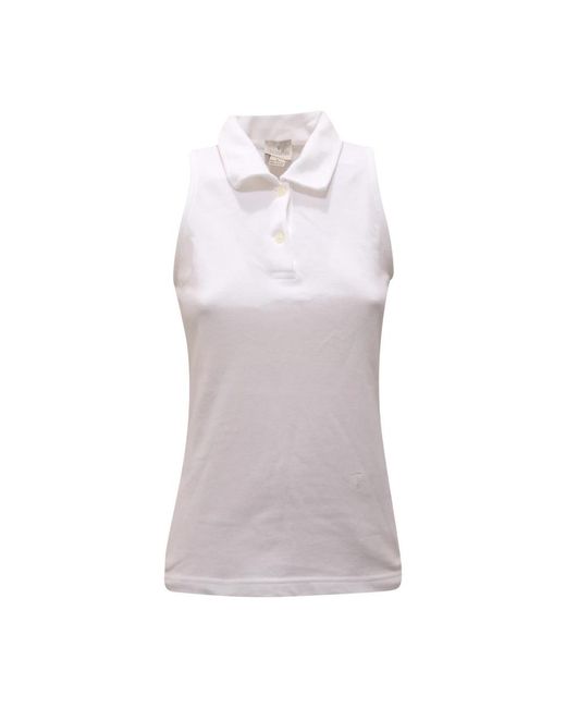 Trussardi Purple Polo Shirts