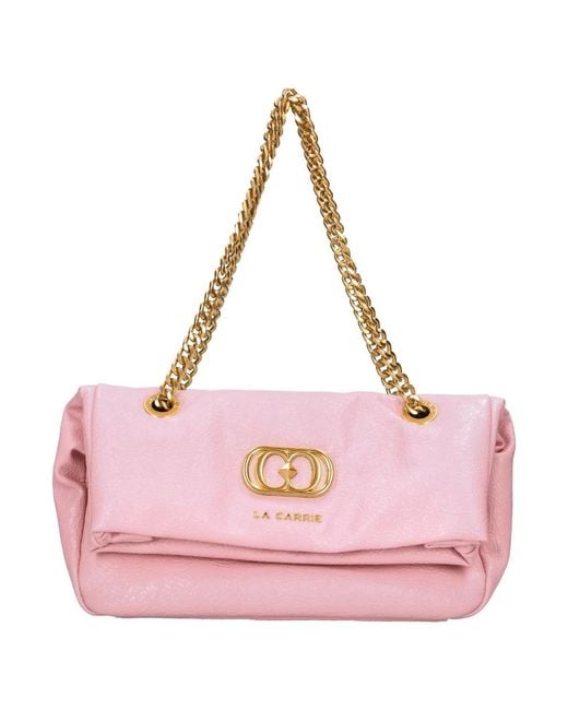 La Carrie Pink Shoulder Bags