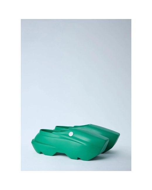 Vans Green Clogs