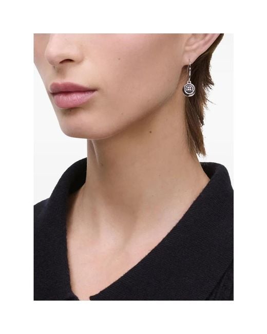 Earrings Marc Jacobs de color Black