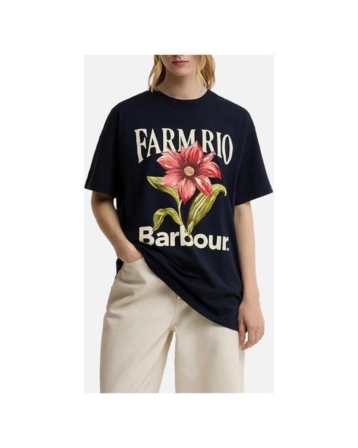 Barbour Blue T-Shirts