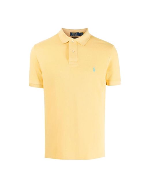 Polo Ralph Lauren Yellow Polo Shirts for men