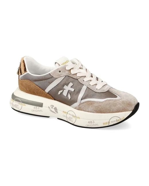 Premiata Gray Sneakers