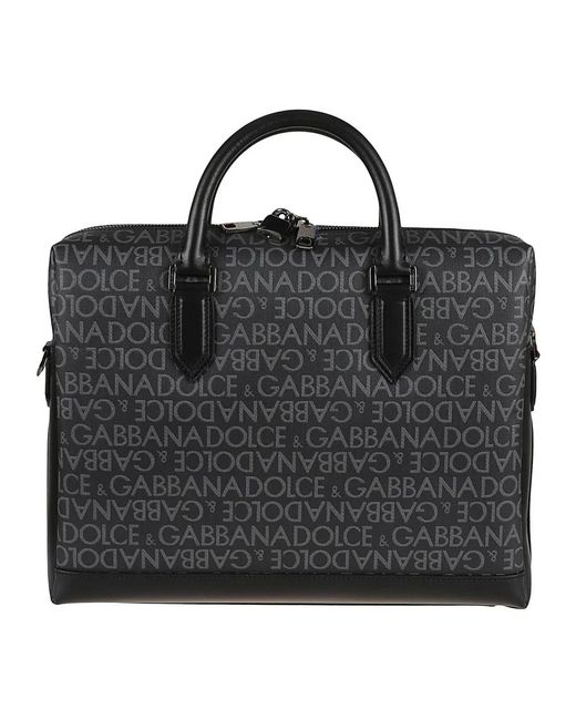 Dolce & Gabbana Black Laptop Bags & Cases for men