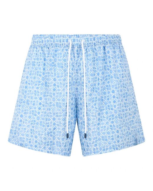 Fedeli Blue Beachwear for men