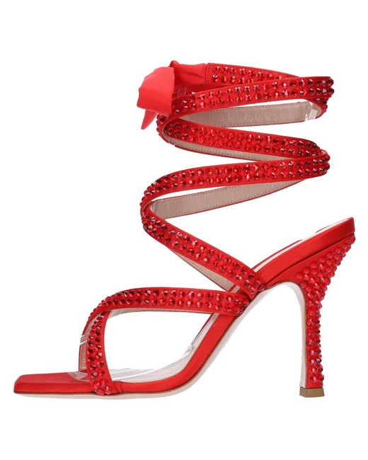 High Heel Sandals di Gedebe in Red
