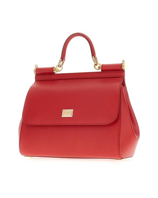 Dolce & Gabbana Red Handtaschen