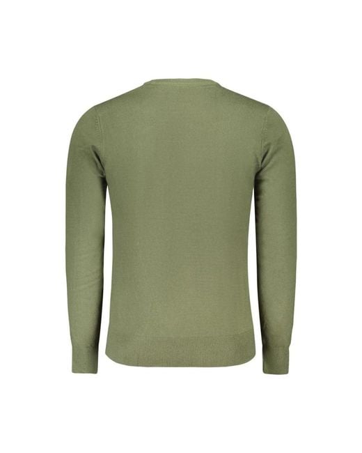 North Sails Green Round-Neck Knitwear for men