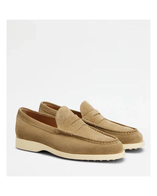 Tod's Natural Loafers for men