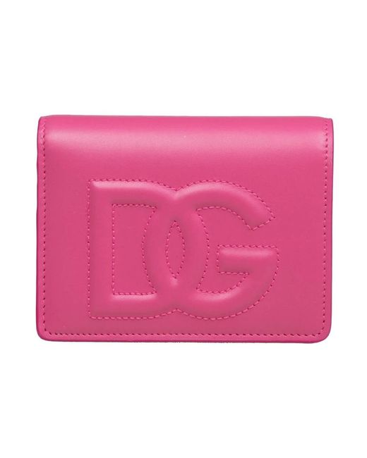 Dolce & Gabbana Pink Wallets & Cardholders